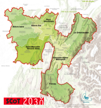 Carte du SCoT
